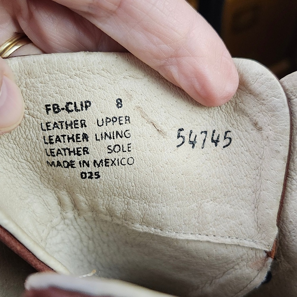 Freebird by Steven Clip Cognac Leather Ankle Boots FB-CLIP Mens 8 Western Zipper - Picture 5 of 14